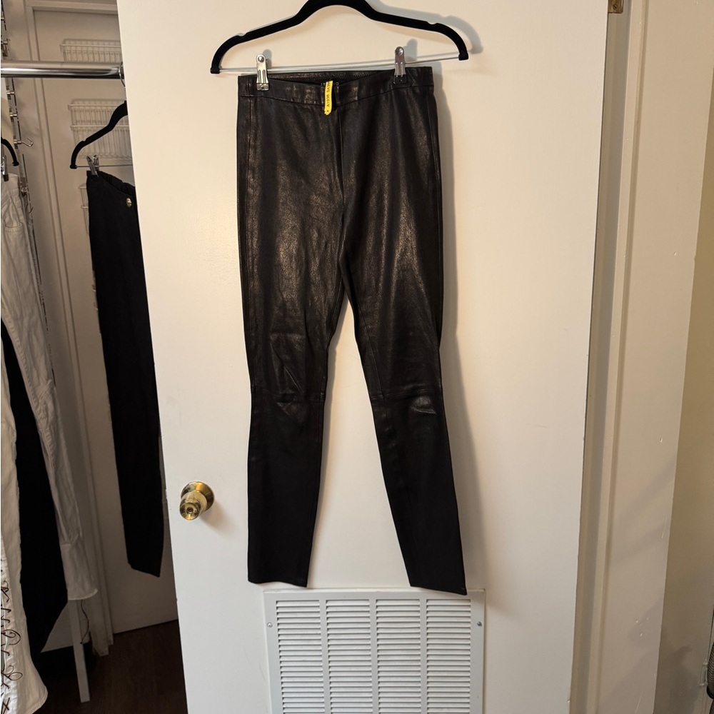J Brand • Leather Pants • Black • S